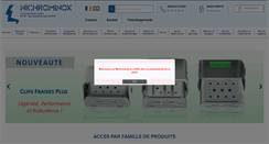 Desktop Screenshot of nichrominox.fr